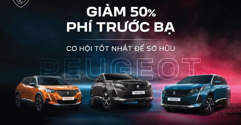 Peugeot 3008 Đắk Lắk Ưu Đãi 50% Thuế Trước Bạ